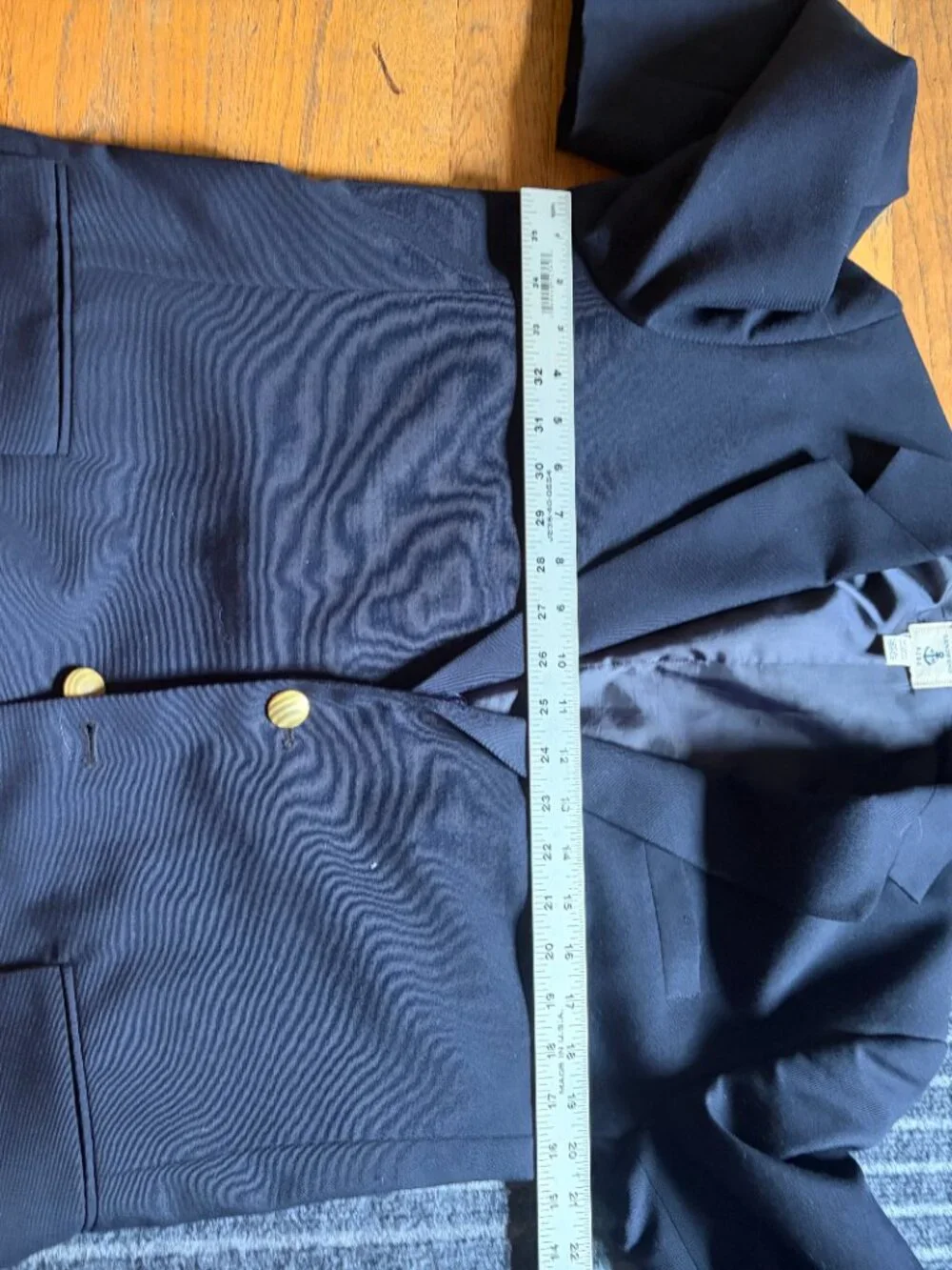 Land's End Navy Blazer Boy's Size 18 H 168-170 cm